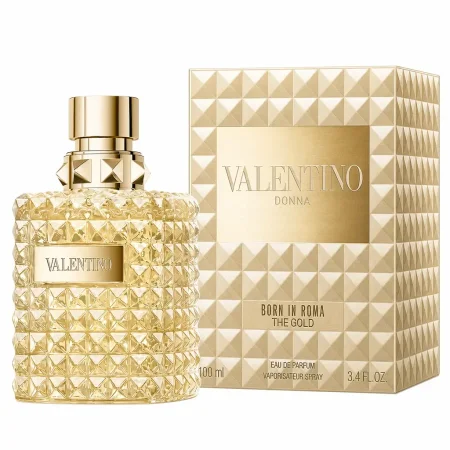 VALENTINO UOMO - BORN IN ROMA THE GOLD FOR WOMEN EDP 100MLفالنتينو اومو - بورن ان روما ذا جولد للنساء او دي بي 100 مل